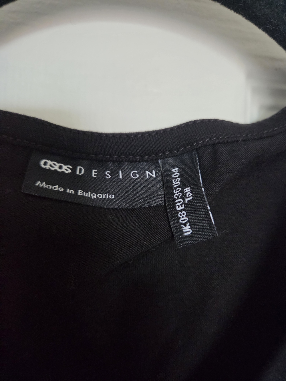 ASOS Black Lace-Up Crop Tank - Picture 3 of 3